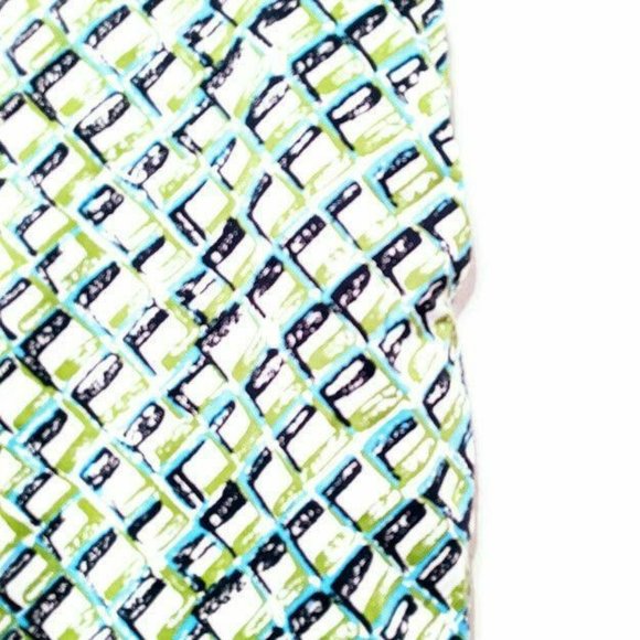 Liz Claiborne Golf Womens Audra Capri Pants Size 10 Green Black White - Picture 3 of 4